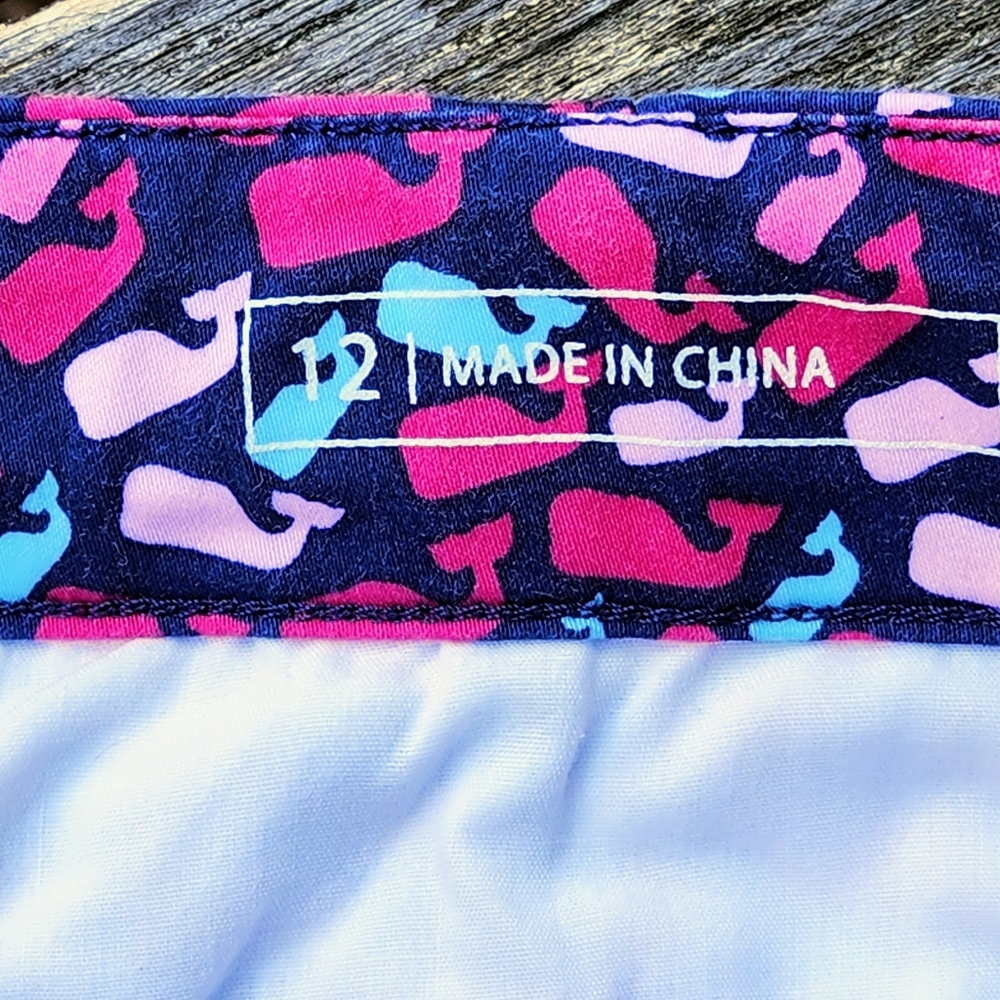 Vineyard Vines Girls Whale Shorts 12 🐋 - Picture 4 of 5